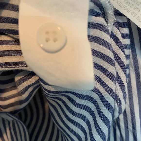 Zara Pin Strip Blouse - Picture 4 of 6